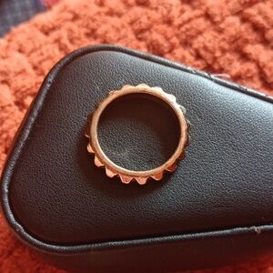 Pyramid Golden/Copper Color Ring